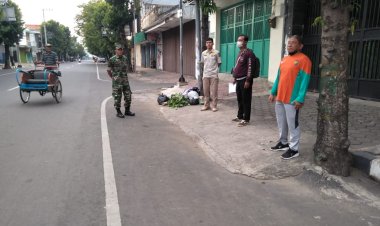 Danramil Pekalongan Timur Ajak Warga Tidak Buang Sampah Di Pinggir Jalan