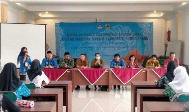 MGMP Bahasa Jawa SMA-SMK Purbalingga Gelar Lomba Membaca dan Menulis Aksara Jawa