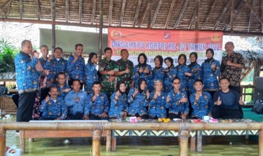 Dandim Banyumas Ucapkan Terimakasih Kepada PNS Yang Purna Tugas