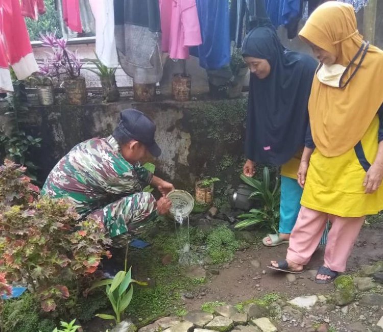 Pemberantasan Sarang Nyamuk Desa Palumbungan Wetan Dengan 3M