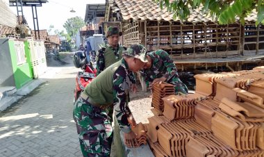 Atasi Kesulitan  Warga Kaliwadas Kodim 0712/Tegal Kerjakan  Program RTLH
