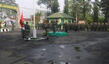 Upacara Mingguan, Dandim Purbalingga Bacakan Amanat Danrem 071/Wijayakusuma