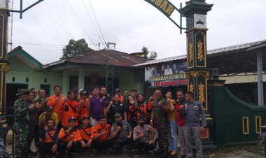 Forkopimcam Lepas Pemberangkatan Solidaritas Relawan Karangkobar Peduli Cianjur
