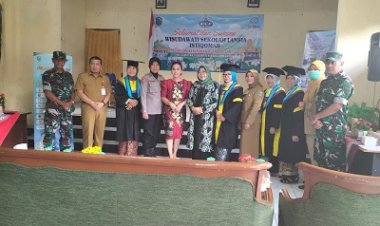 Danramil Hadiri Acara Wisuda Siswa sekolah Lansia BKL Istiqomah