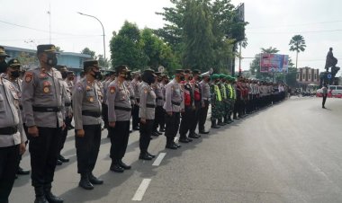 Dandim Purbalingga Hadiri Apel Gelar Pasukan Operasi Lilin Candi Tahun 2022