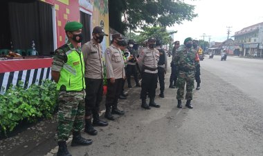 Amankan Kegiatan Nataru, Personel TNI-Polri Bersiaga