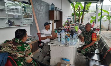 Jaga Hubungan Baik, Babinsa Koramil 08 Talang Laksanakan Komsos Dengan Warga Binaan