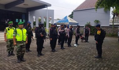 Hari Pertama Pengamanan Nataru Apel di Pos Pengamanan