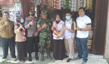 Jelang NATARU Forkopimcam Bersama Puskesmas Cek Bahan Makanan      