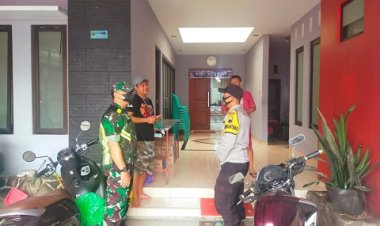 Nataru Babinsa Bersama Bhabinkamtibmas Giatkan Patroli Gereja