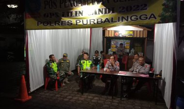 Malam Hari, Aparat TNI-Polri Tetap Siaga Nataru Sesuai Prokes