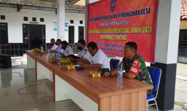 Langkah Pencegahan Stunting Sangat Perlu, Babinsa Koramil Tarub Hadiri Musrenbang Tingkat Kecamatan