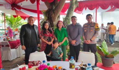 Dandim 0712 Tegal Gelar Open House Perayaan Natal 2022