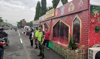 Gabungan TNI Polri di Purbalingga Lakukan Pengamanan Nataru