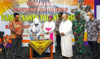 Bupati Resmikan Gereja Paroki Santo Yohanes Rasul Karanganyar