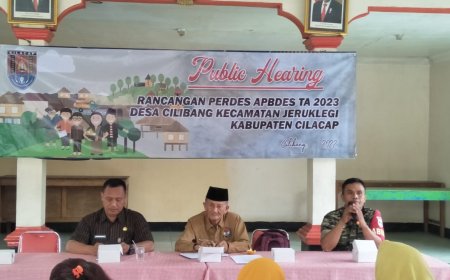 Babinsa Hadiri Public Hearing Rancangan Perdes APBDES