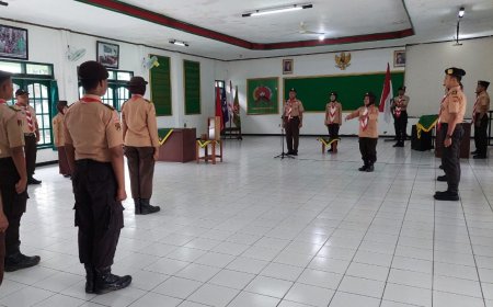 Kodim Banyumas Lantik Dewan Saka Wira Kartika