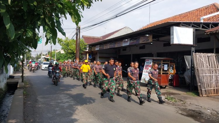 Prajurit Kodim 0710/Pekalongan Rutin Melaksanakan Pembinaan Fisik