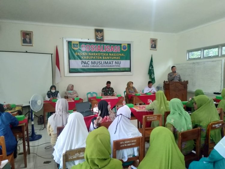Cegah Penyalahgunaan Narkoba, Aparat Sosialisasi Di Kedungbanteng