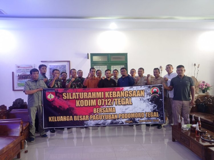 Sedikitnya 20 eks Napiter di Kabupaten dan Kota Tegal menghadiri kegiatan Silahturahim Kebangsaan di Markas Kodim 0712 Tegal.