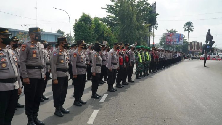 Dandim Purbalingga Hadiri Apel Gelar Pasukan Operasi Lilin Candi Tahun 2022