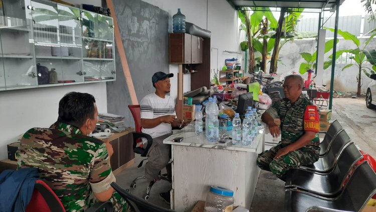 Jaga Hubungan Baik, Babinsa Koramil 08 Talang Laksanakan Komsos Dengan Warga Binaan