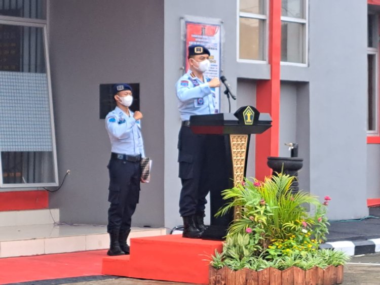 Gelar Apel Siaga, Kalapas Purwokerto Tekankan Peningkatan Keamanan