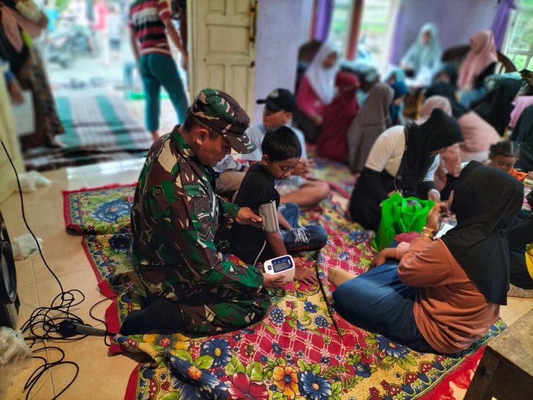 Babinsa berikan arahan pada posyandu remaja