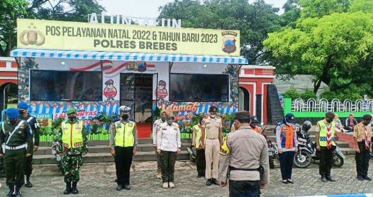 Sasaran Pengamanan Libur Nataru di Wilayah Brebes