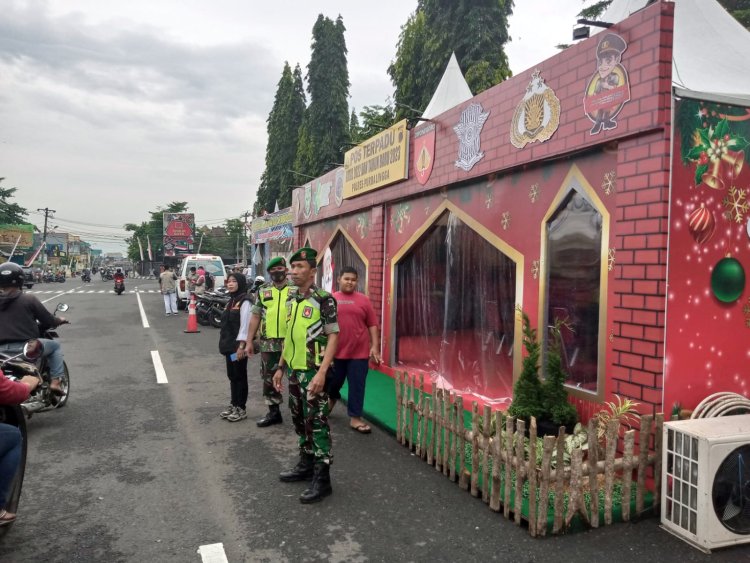 Gabungan TNI Polri di Purbalingga Lakukan Pengamanan Nataru