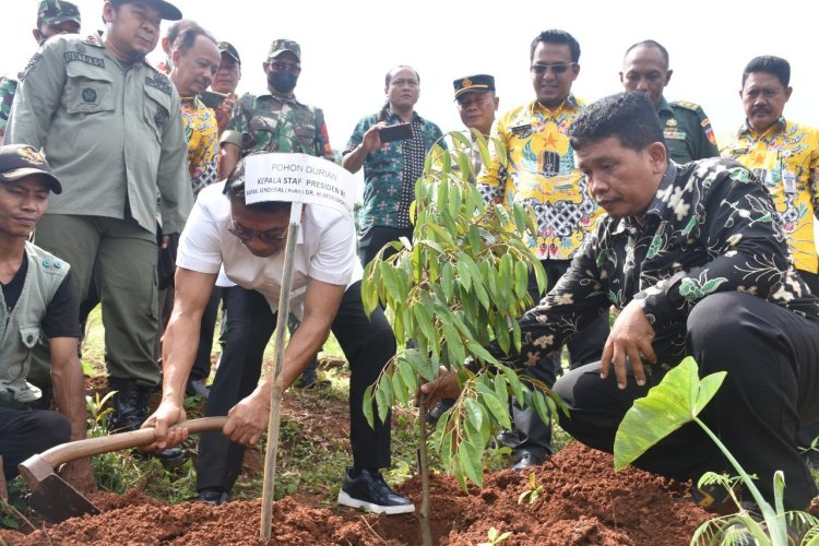 Penanaman Pohon Dalam Rangkaian Kegiatan BMWI Jawa Tengah