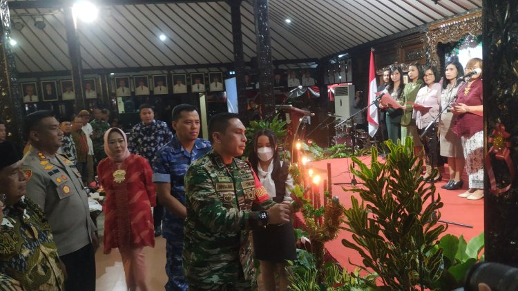 Dandim Purbalingga Hadiri Perayaan Natal Bersama