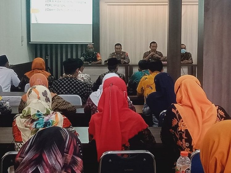 Babinsa Hadiri Acara Sosialisasi Program Odf Bersama Dinas Kesehatan