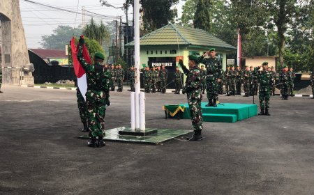 Kodim Purbalingga Gelar Upacara Perdana Di Tahun 2023