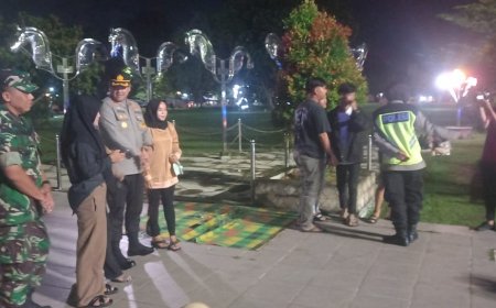Wakili Dandim, Kasdim 0712 Tegal Patroli Sinergitas Pengamanan Malam Tahun Baru