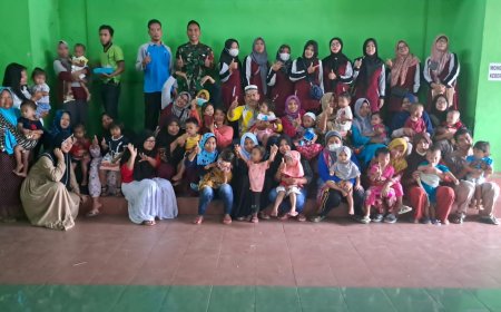 Mendukung Upaya Pemerintah dalam Penurunan angka balita stunting 