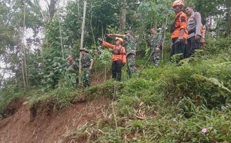 Dandim 0704 Banjarnegara Turun Lapangan Cek Daerah Rawan Bencana
