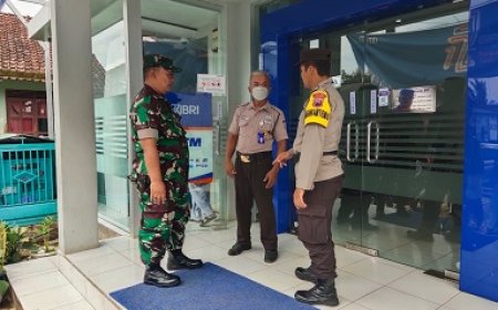 Wujud Sinergitas Babinsa Bersama Bhabinkamtibmas 