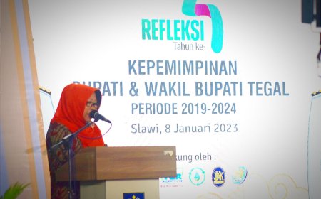 Dandim Tegal Hadiri Refleksi Empat Tahun Kepemimpinan Bupati dan wakil Bupati Tegal
