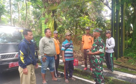 Pabung Kodim 0710/Pekalongan : Cegah Korban Jiwa, Perlu Perapian dan Pemangkasan Pohon