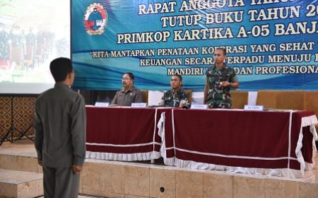 Primkop Kartika A-05 Banjarnegara tutup buku Tahun 2022