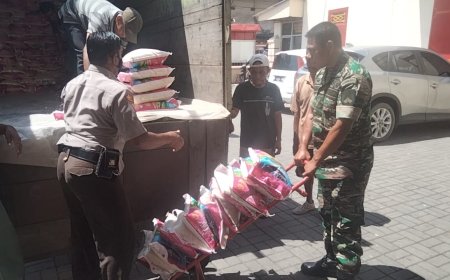 Batuud 01 Tegal Barat Bantu Persiapan Perayaan Tahun Baru Imlek di Kelenteng Tek Hay Kiong