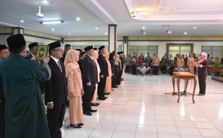 Bupati Fadia Arafiq Lantik 78 Pejabat Struktural
