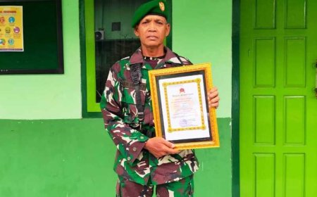 Sertu Jawito Pelatih SSB dan Fisik Remaja Masuk TNI, Purna Tugas