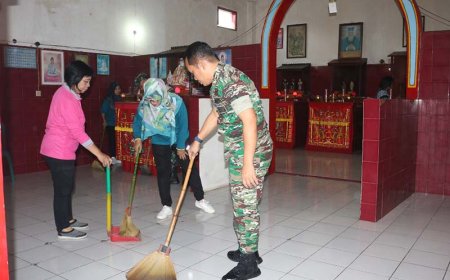 Toleransi dan Kerukunan Melalui Kerja Bakti Lintas Agama dalam Rangka Menyambut Imlek