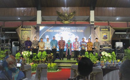 Dandim 0712 Tegal Hadiri Pisah Sambut Kapolres Tegal