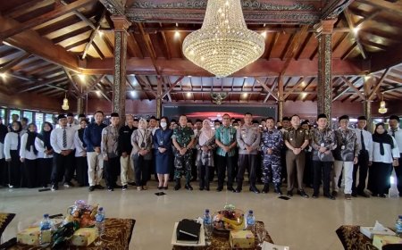 Kasdim 0712 Tegal Hadiri Pelantikan anggota PPS Kota Tegal