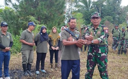 Mitigasi Bencana, Kodim 0712 Tegal Tanam 15.000 Pohon