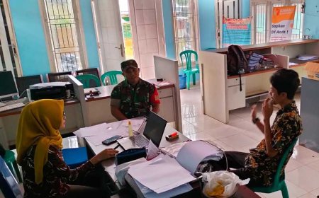 Sinergitas tanpa batas silaturahmi Babinsa dengan Perangkat Desa