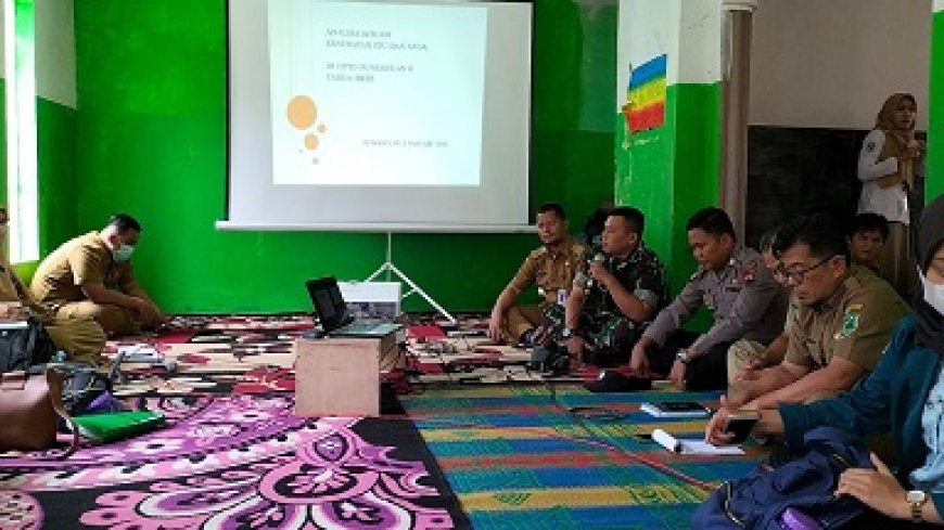 Danramil 11 Punggelan Menghadiri Kegiatan Audit Maternal Perinatal di Desa Binaan
